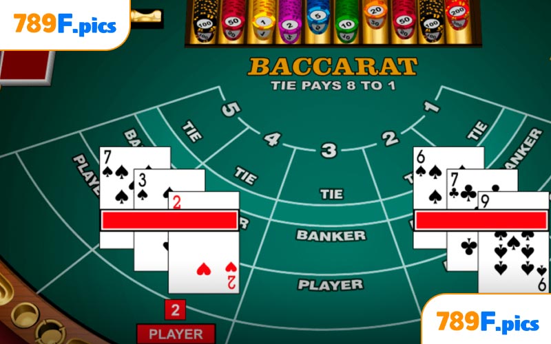 Luật chơi baccarat 789F đơn giản